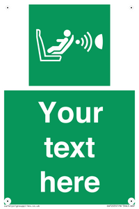 Custom safe condition child seat presence orientation detection system